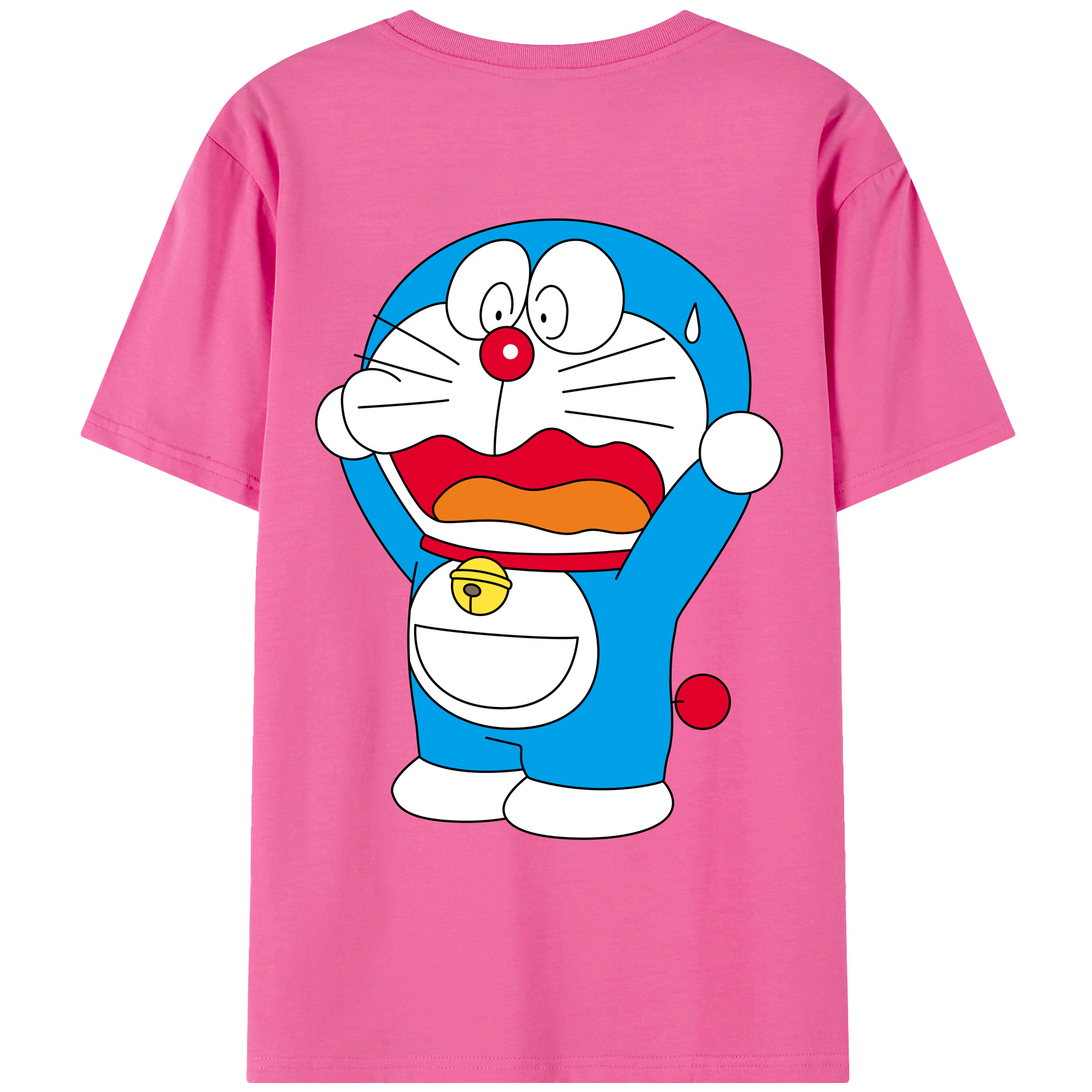 （画像用） ドラえもん Doraemon レディース半袖Tシャツ(バックプリント)